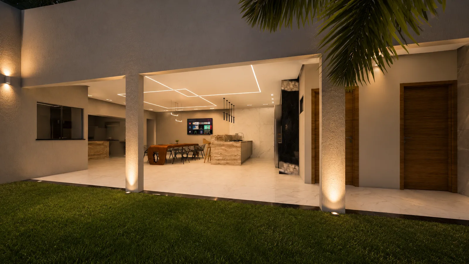 Residência unifamiliar · interior
